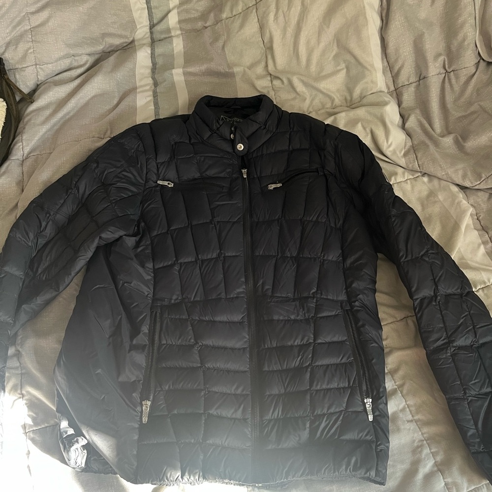 Spyder Men's Black Puffer Jacket